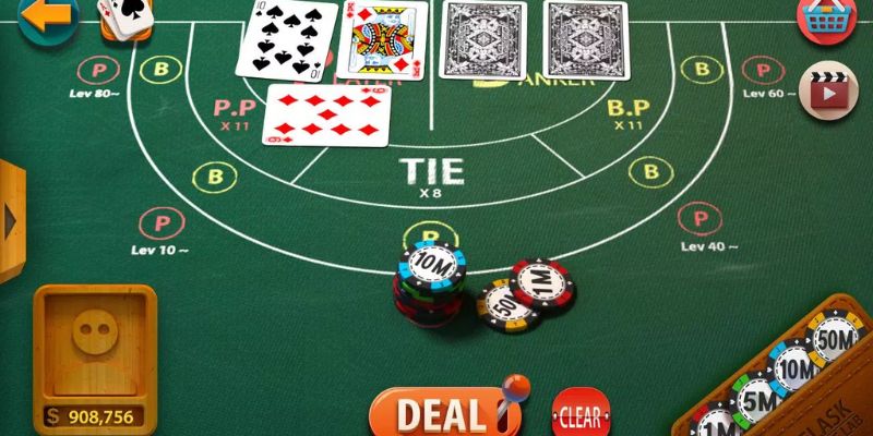 Một số cách chơi 1 ván bài Baccarat tại nhà cái New88 cơ bản